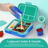 Caperci Bento Lunch Box for Kids